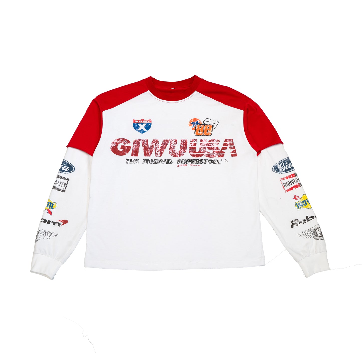 "Nascar" Double Layered Tee